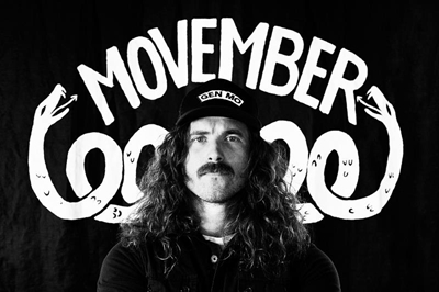 Grow your moustache for men's health