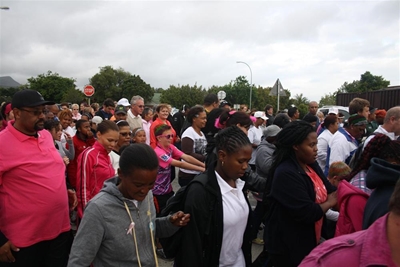 Breast cancer walk on Wednesday