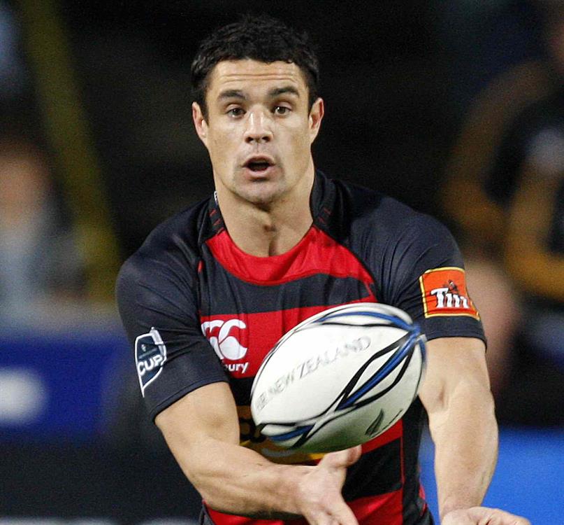 New Zealand rugby player Dan Carter cuts a suave figure in a