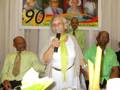Francis Laminie celebrates 90 years