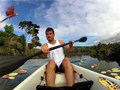 Adventurer and survivor visits Knysna
