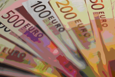 Euro slightly higher against dollar