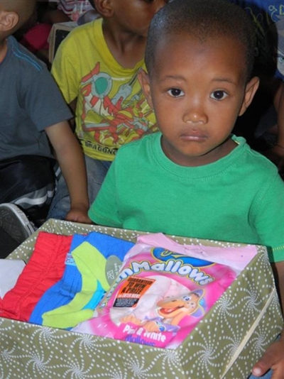 Santa Shoebox Project well underway