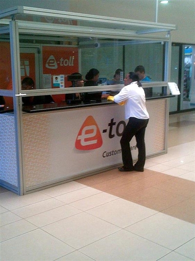 E-toll outlets quiet on Wednesday