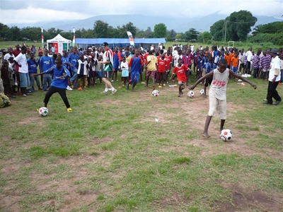Outreach to Thembalethu children