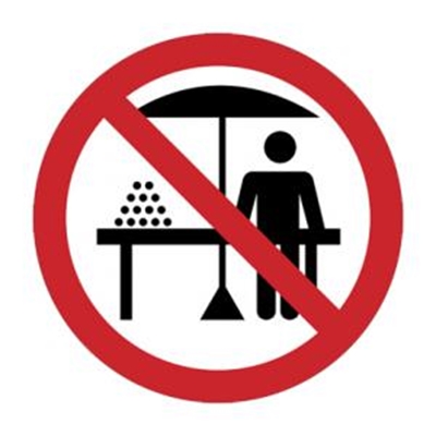 Geen smouse in woonbuurte toegelaat