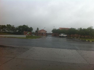 Memorial viewing rained on