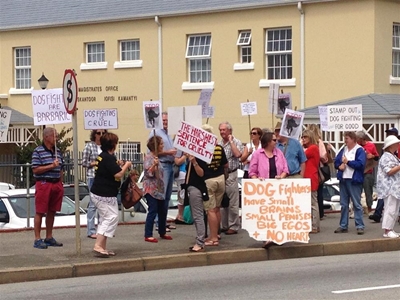 Dog-fighting case continues in May 2014