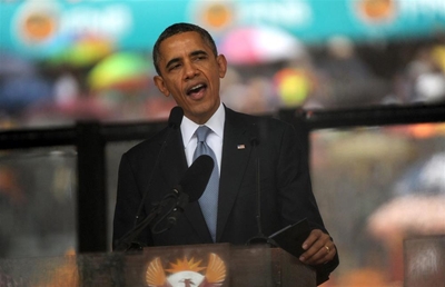 Obama leads world tributes at Mandela memorial