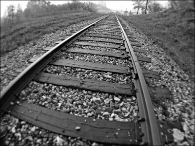 Train carrying oil derails, catches fire