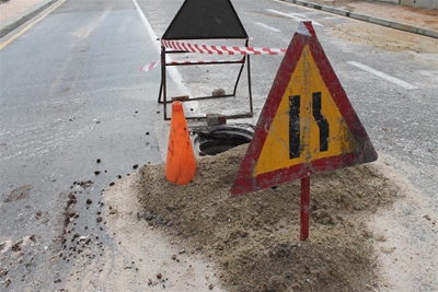 Section of Hope Street closed
