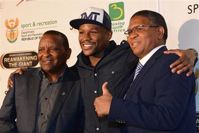 Floyd Mayweather in SA to boost boxing