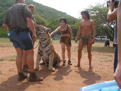 Local 'Tarzan' on Japanese gameshow