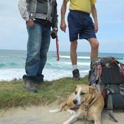 Man and 'best friend' hit the long road
