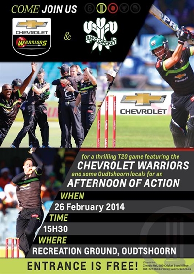 Exciting cricket event this week