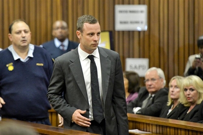 Oscar Pistorius in court