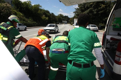 4 vehicles involved in accident