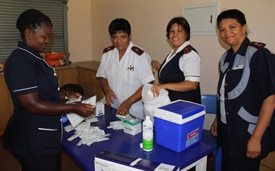 Vaccination campaign for girls