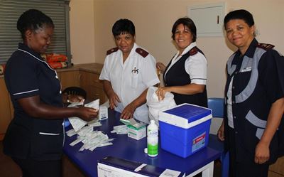 Vaccination campaign for girls