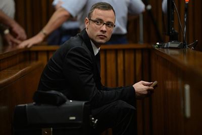 Gun handled at Steenkamp shooting scene