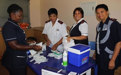 Vaccination campaign for girls