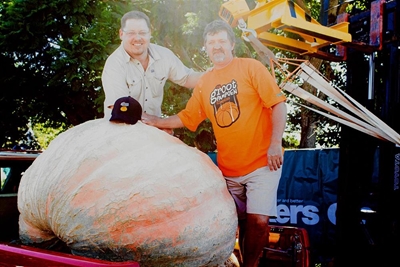 New SA record for local's giant pumpkin