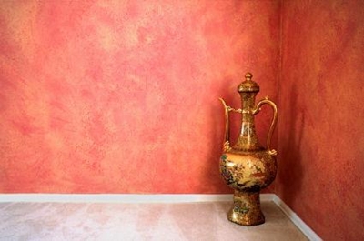 Sponging techniques can transform walls