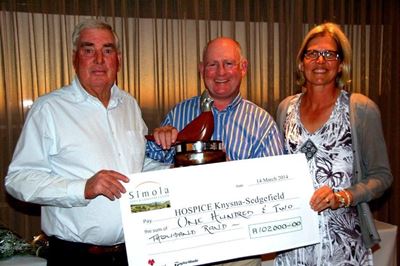 Golf tournament raises R102 000 for Hospice