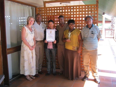 Award for FAMSA Knysna