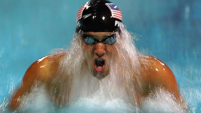 Phelps will be racing himself in swimming comeback