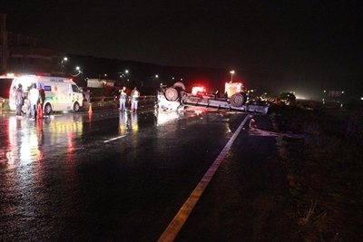 Fatal truck accident on the N2