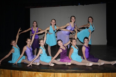 Local dance group's first production