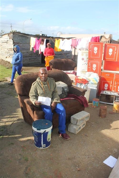 Thembalethu resident evicted