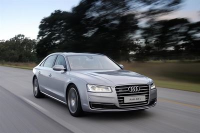 Audi technology lights the way