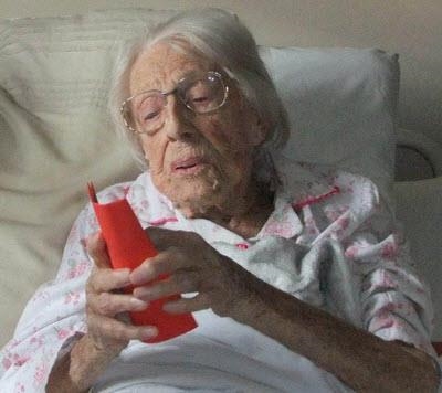Mrs A celebrates 102nd birthday