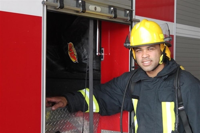 Local takes on toughest fireman competition