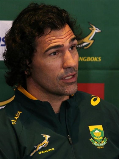 Matfield appointed interim Springbok captain
