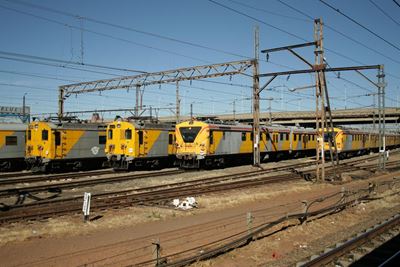 Train service disruption in Gauteng
