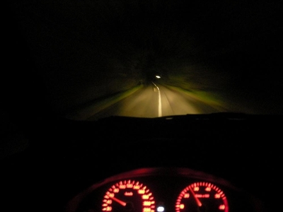 Drive safe in the dark this winter