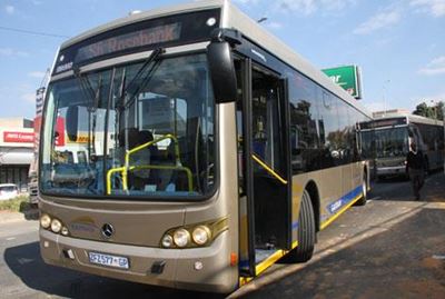 Bus drivers back at work: Bombela