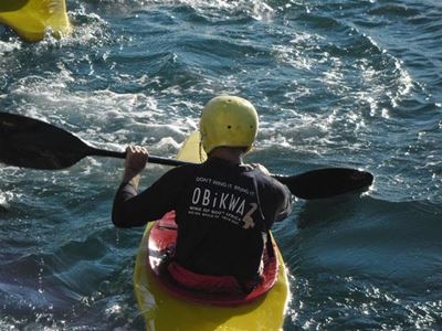 Canoe Polo Challenge in Knysna