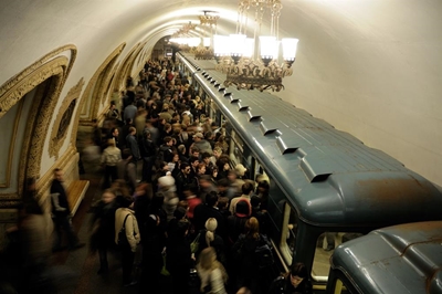 One dead, dozens injured as Moscow metro train derails