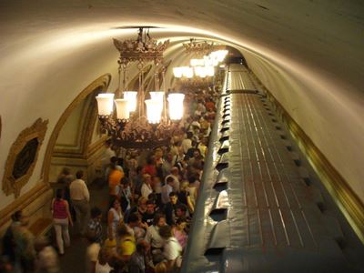 One dead, dozens injured as Moscow metro train derails