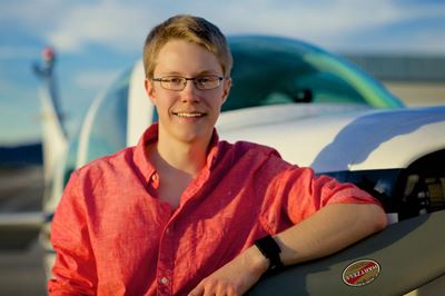 US teen finishes flight around the world