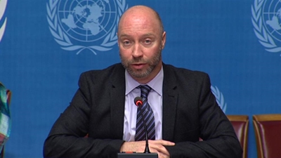 WHO says spokesman aboard crashed jetliner