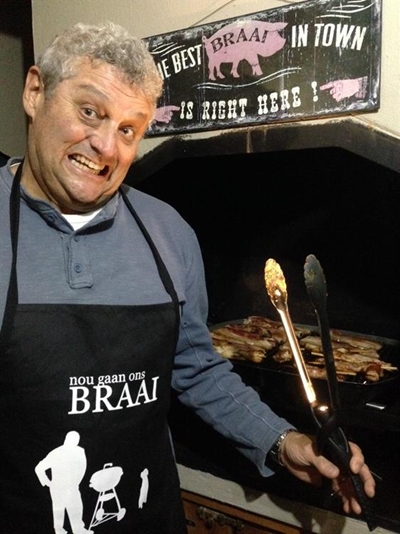 Barry Hilton launches braai range at Cheese Festival