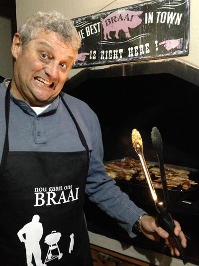 Barry Hilton launches braai range at Cheese Festival