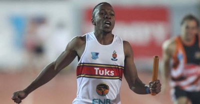 Simbine has the world at his feet