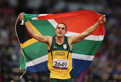 Van der Merwe claims gold