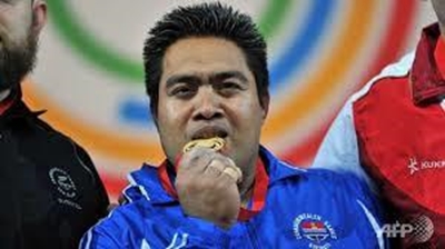 Katoatau claims first ever gold for Kiribati